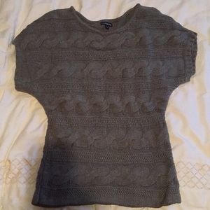 Sweater shirt, short sleeves
